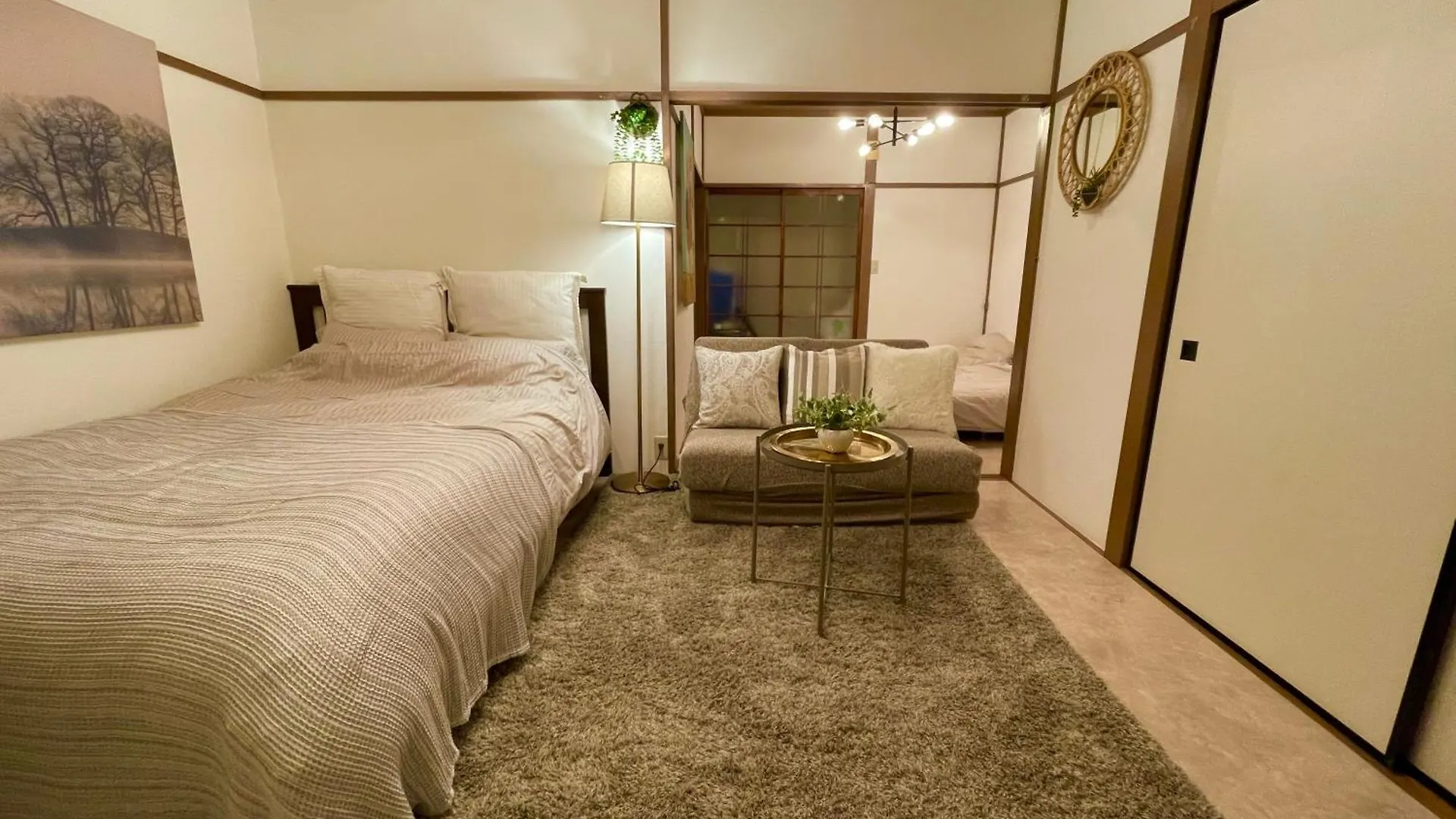 New-Open Best Shinjuku Modern Full-Furnished Family Size Apartment5 Only 2Min To Shinjuku By Train Tōkyō