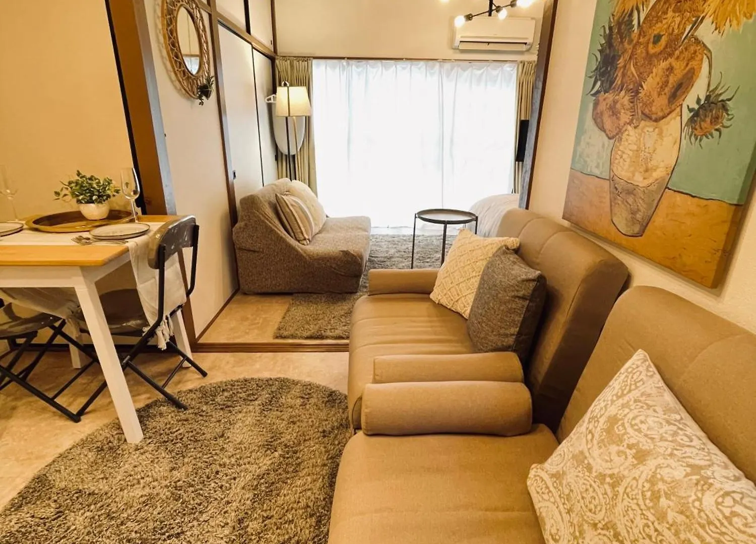 New-Open Best Shinjuku Modern Full-Furnished Family Size Apartment5 Only 2Min To Shinjuku By Train Tōkyō