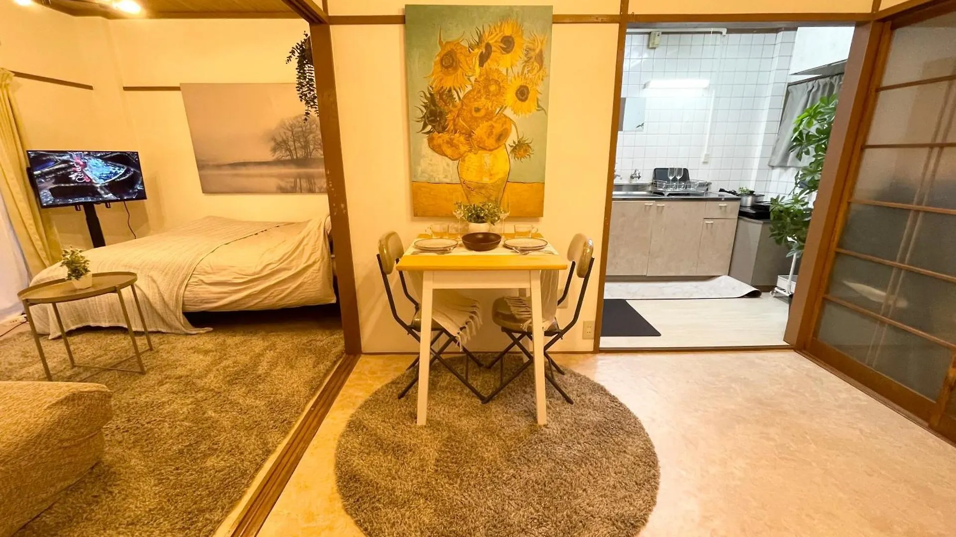 New-Open Best Shinjuku Modern Full-Furnished Family Size Apartment5 Only 2Min To Shinjuku By Train Tokio